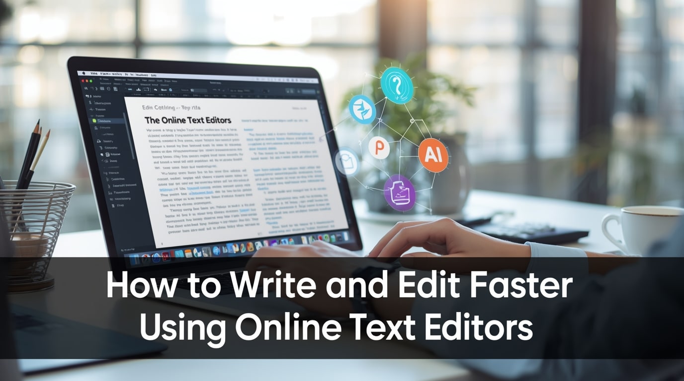 How to Write and Edit Faster Using Online Text Editors
