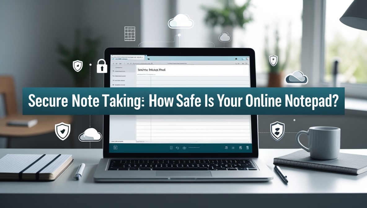 Secure Note Taking: How Safe Is Your Online Notepad?